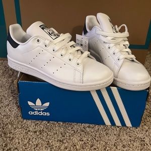 Adidas Original Stan Smith Core White Navy Casual Shoes M20325 Men’s 4.5